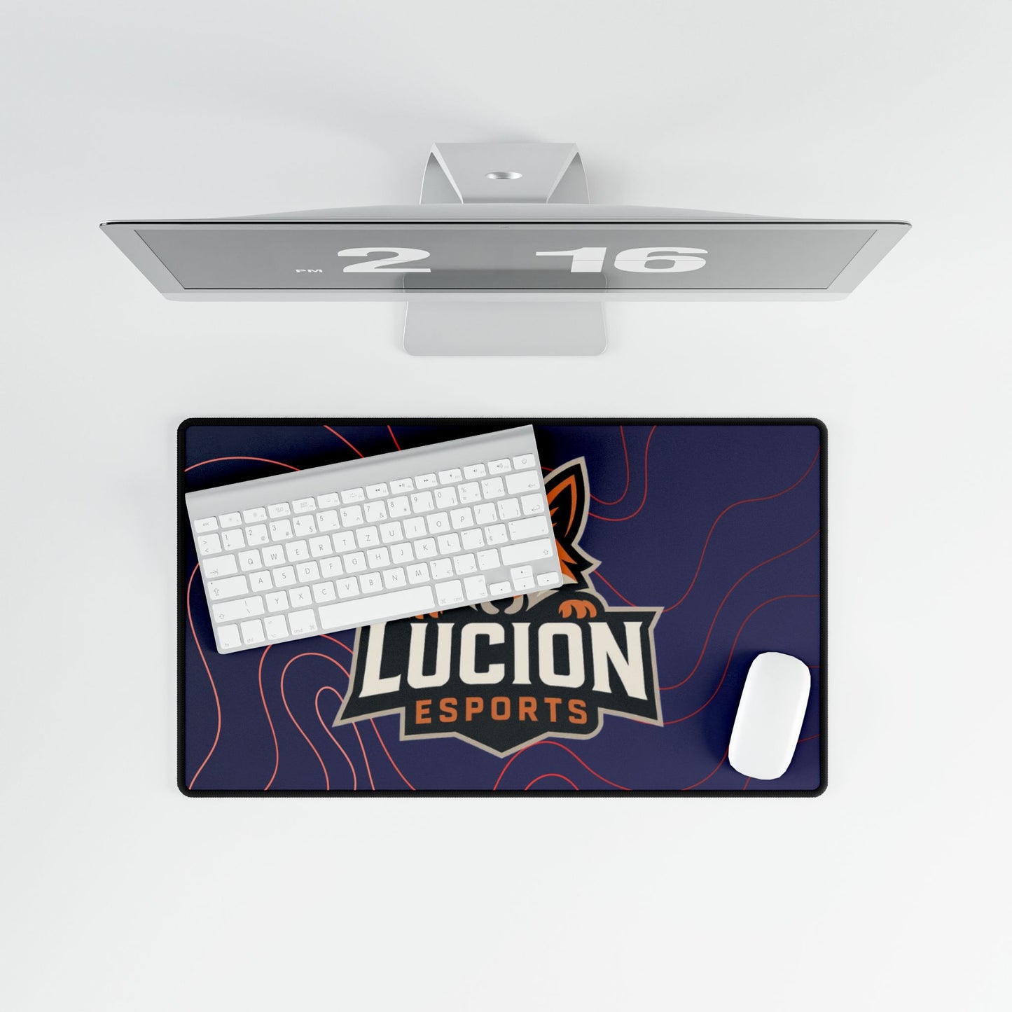 Lucion Esports Gaming Desk Mat — Mousepads for Gamers