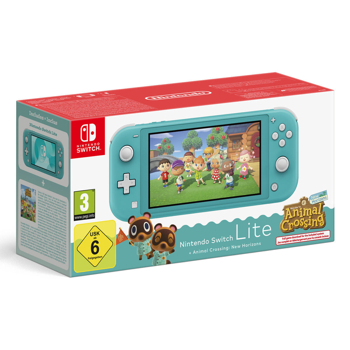 Nintendo Switch Lite Nintendo 45496546083 Turquoise-3