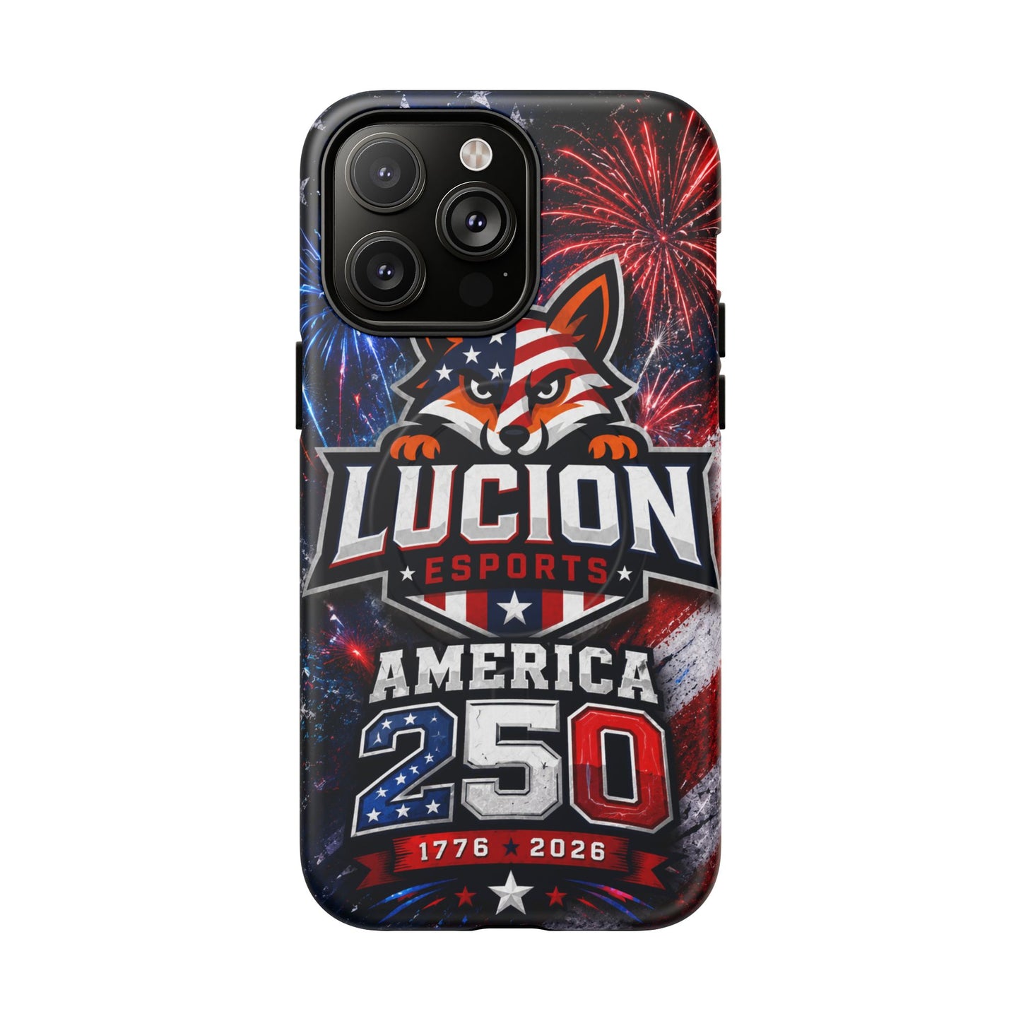 America 250 Phone Case — Lucion Esports Design (1776–2026)