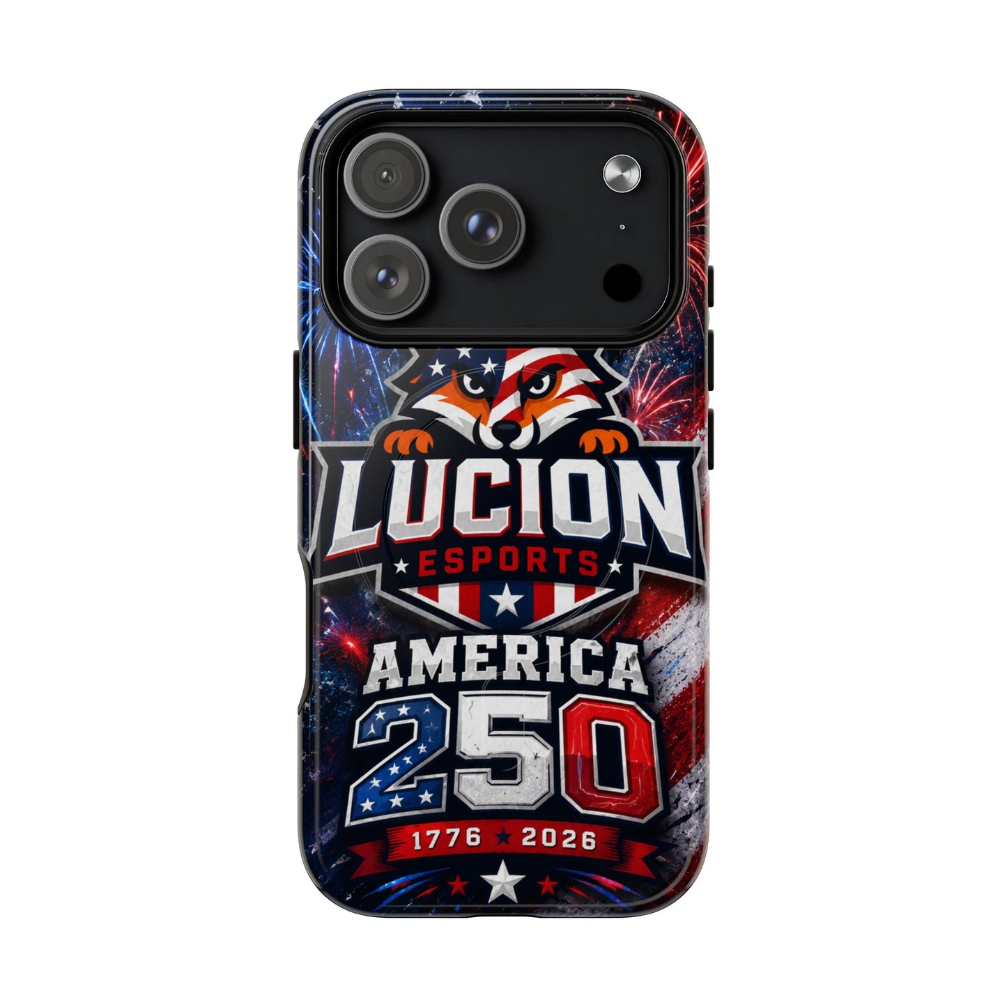 America 250 Phone Case — Lucion Esports Design (1776–2026)