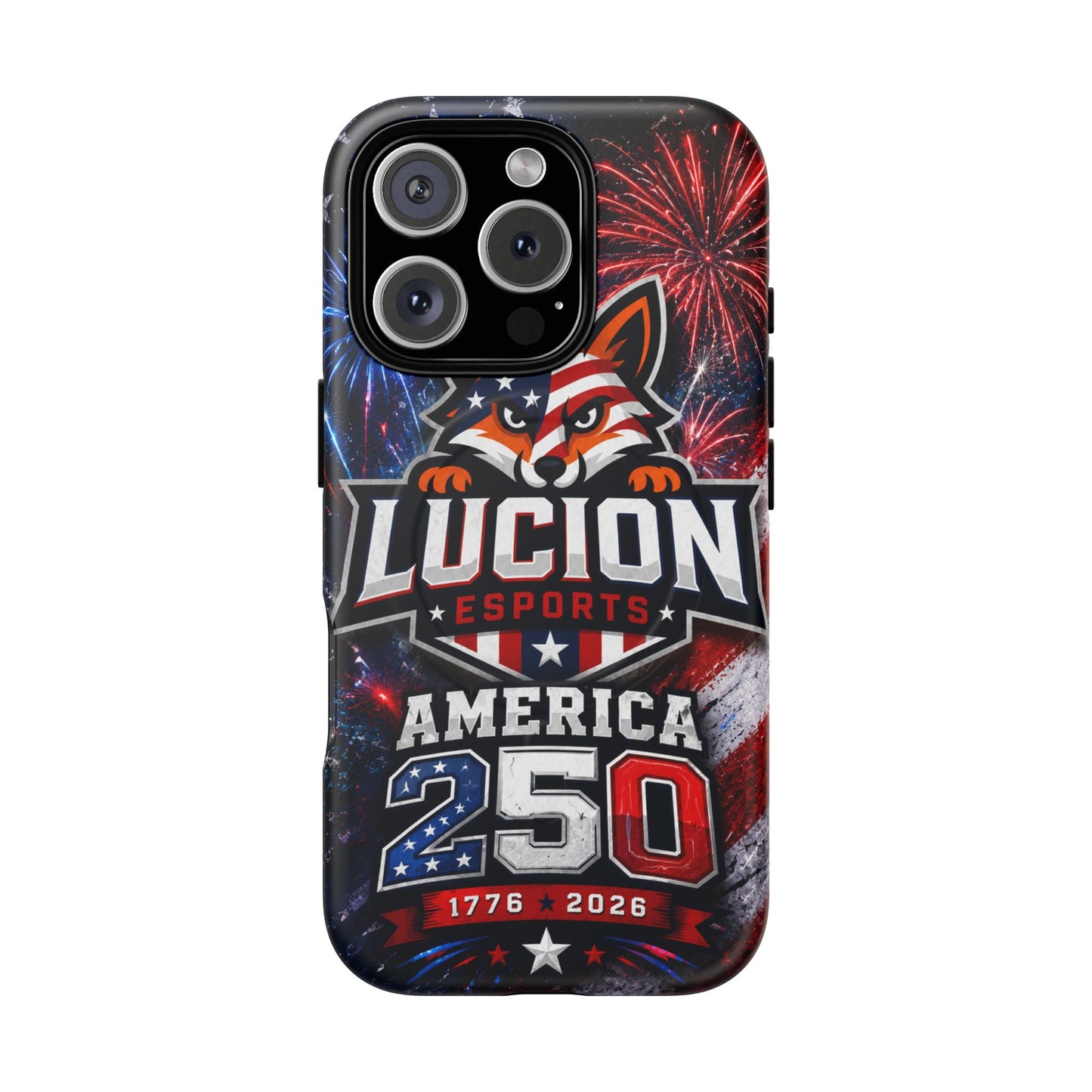 America 250 Phone Case — Lucion Esports Design (1776–2026)