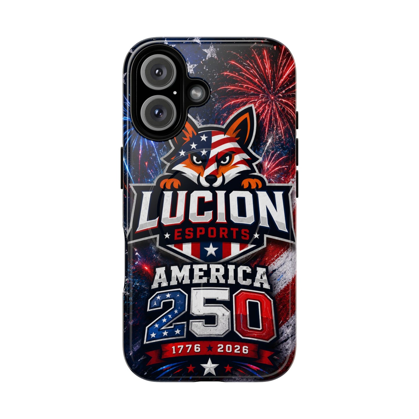 America 250 Phone Case — Lucion Esports Design (1776–2026)
