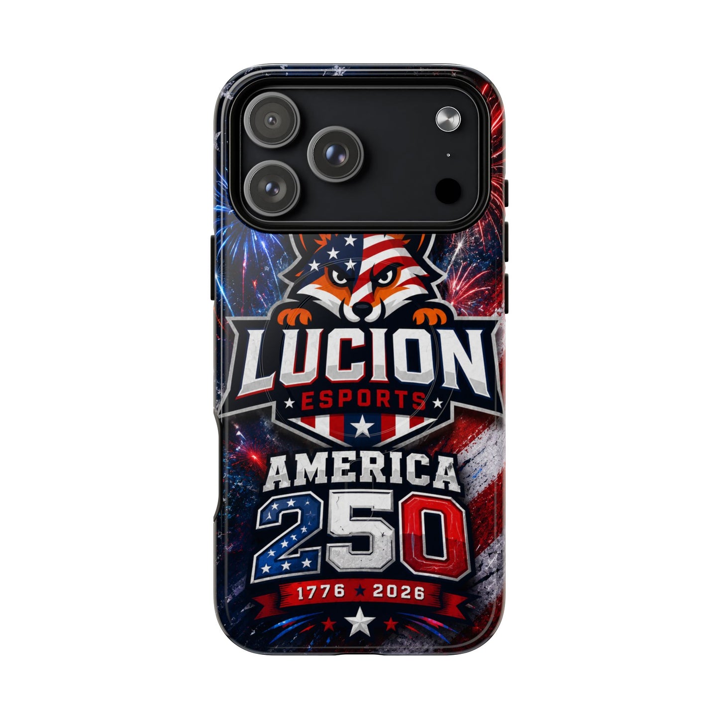 America 250 Phone Case — Lucion Esports Design (1776–2026)