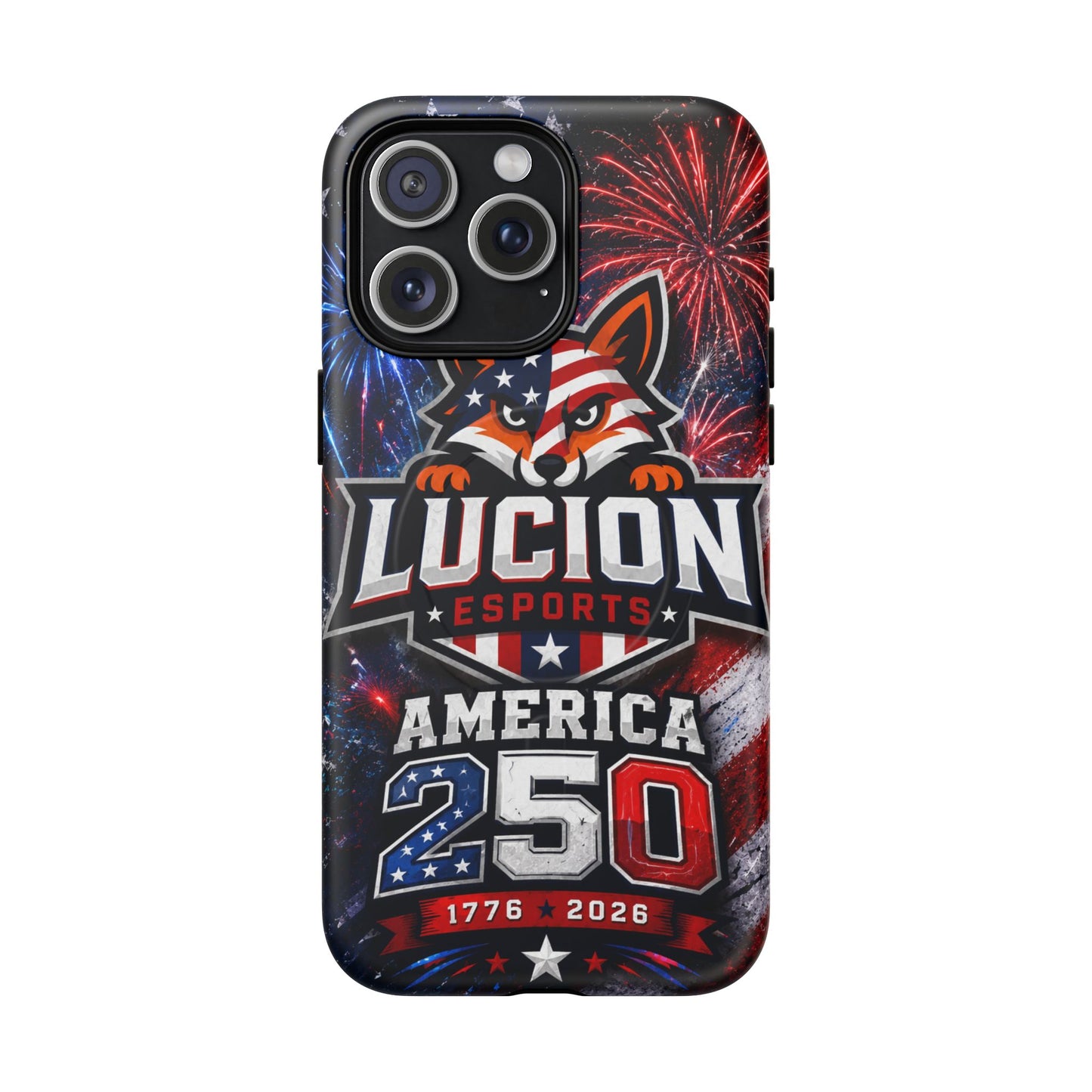 America 250 Phone Case — Lucion Esports Design (1776–2026)