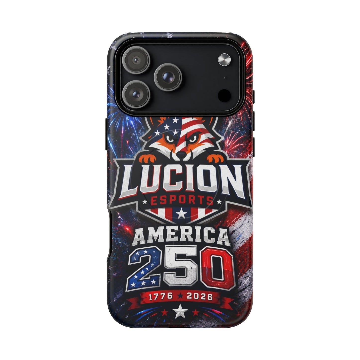 America 250 Phone Case — Lucion Esports Design (1776–2026)