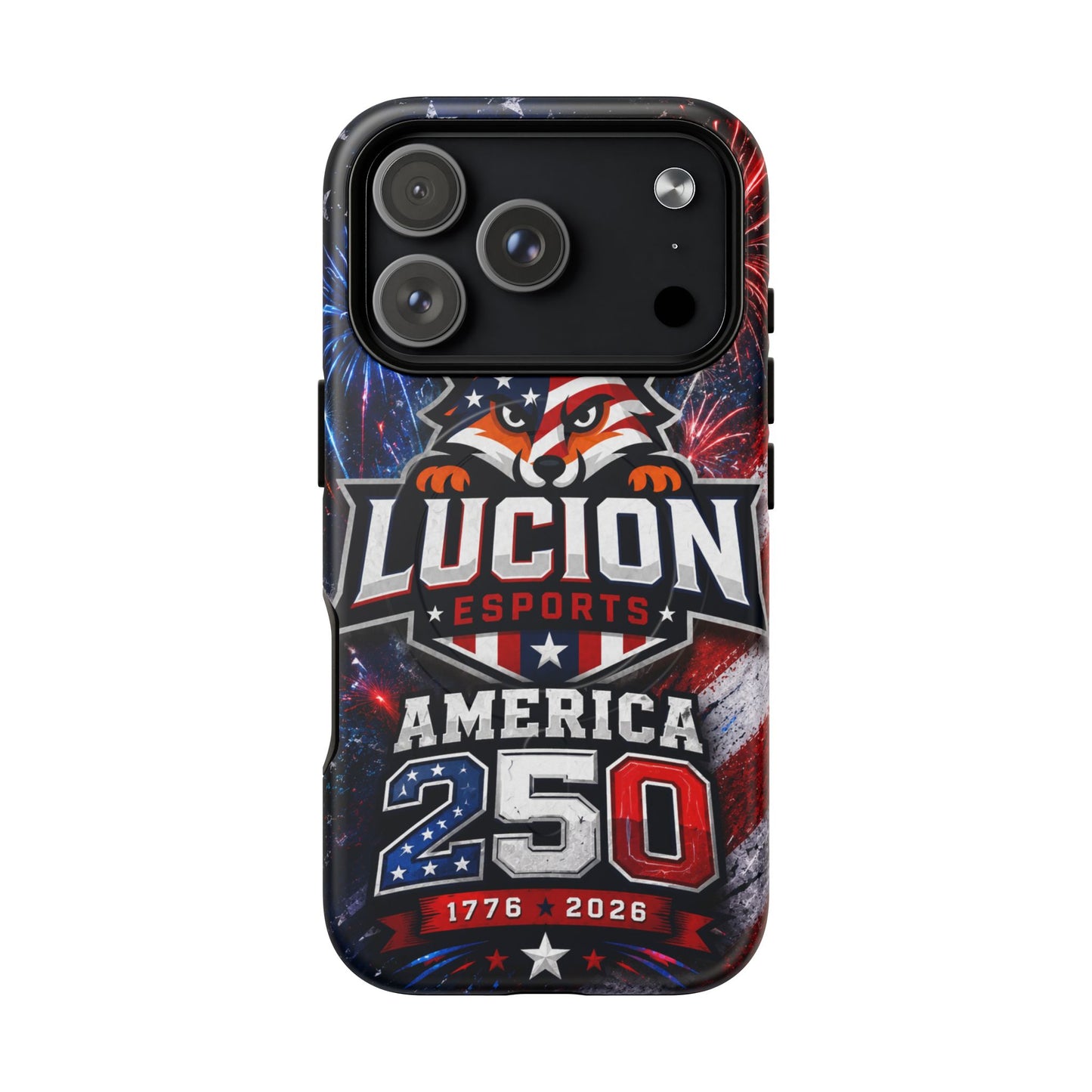 America 250 Phone Case — Lucion Esports Design (1776–2026)