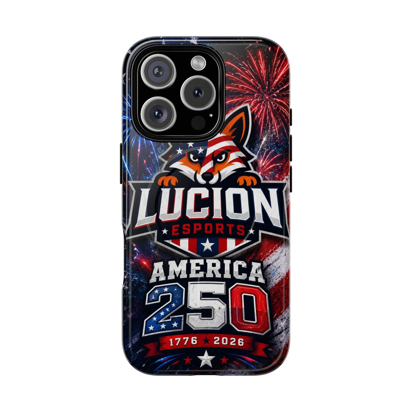 America 250 Phone Case — Lucion Esports Design (1776–2026)