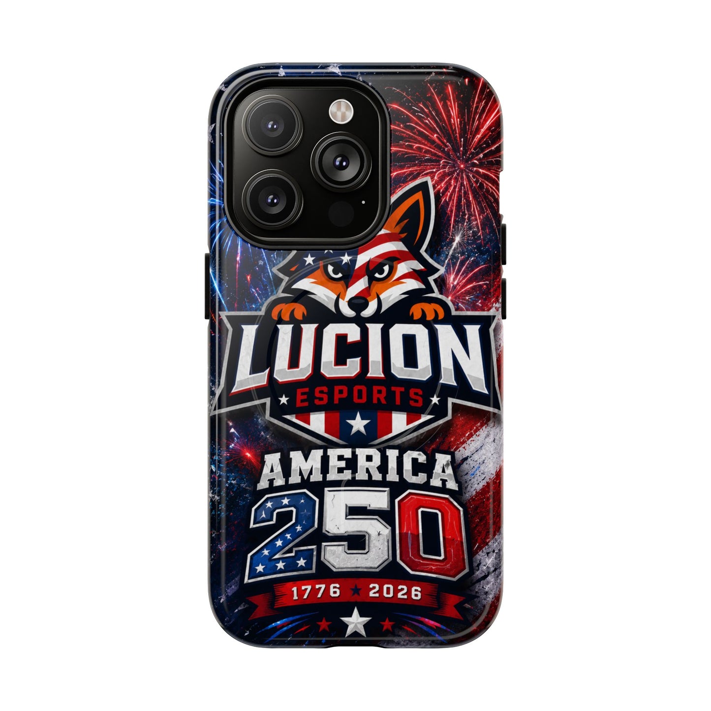 America 250 Phone Case — Lucion Esports Design (1776–2026)