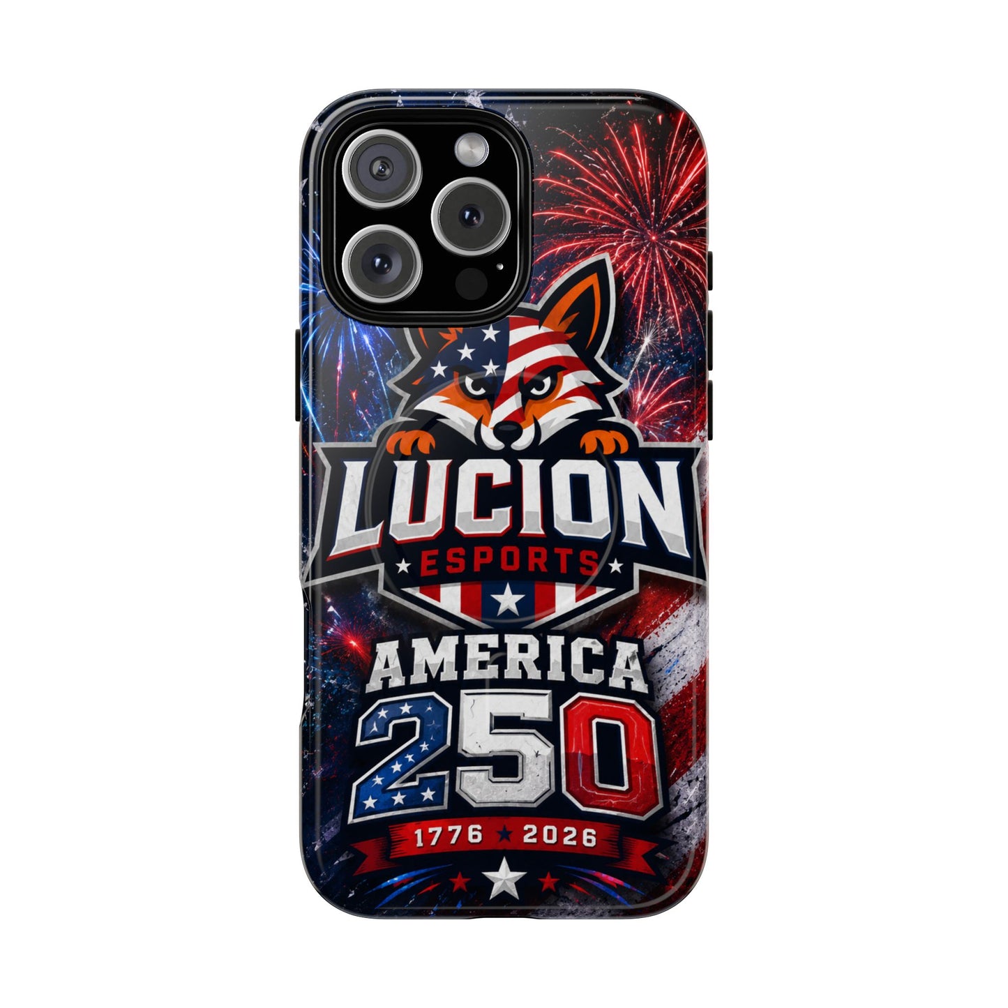 America 250 Phone Case — Lucion Esports Design (1776–2026)