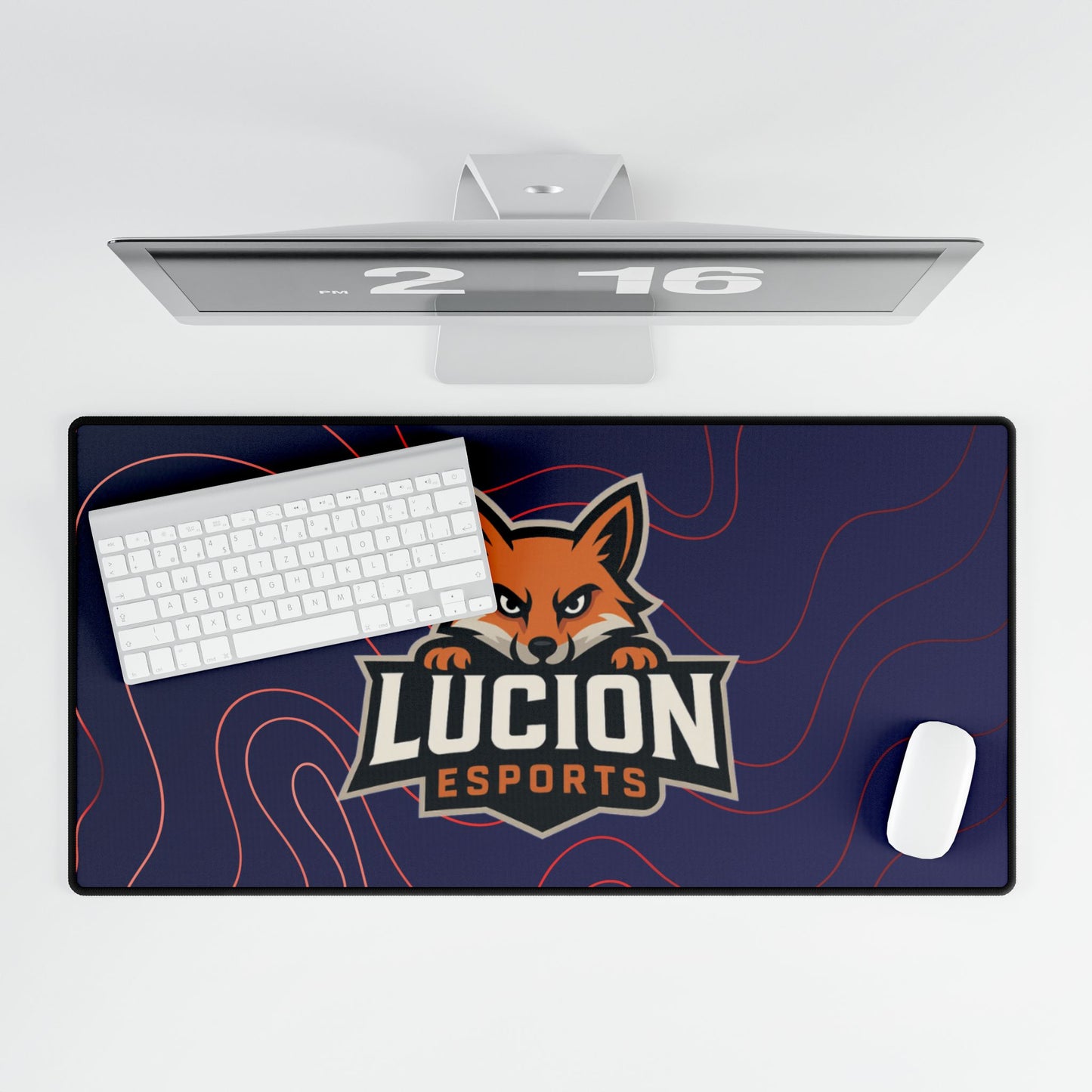 Lucion Esports Gaming Desk Mat — Mousepads for Gamers