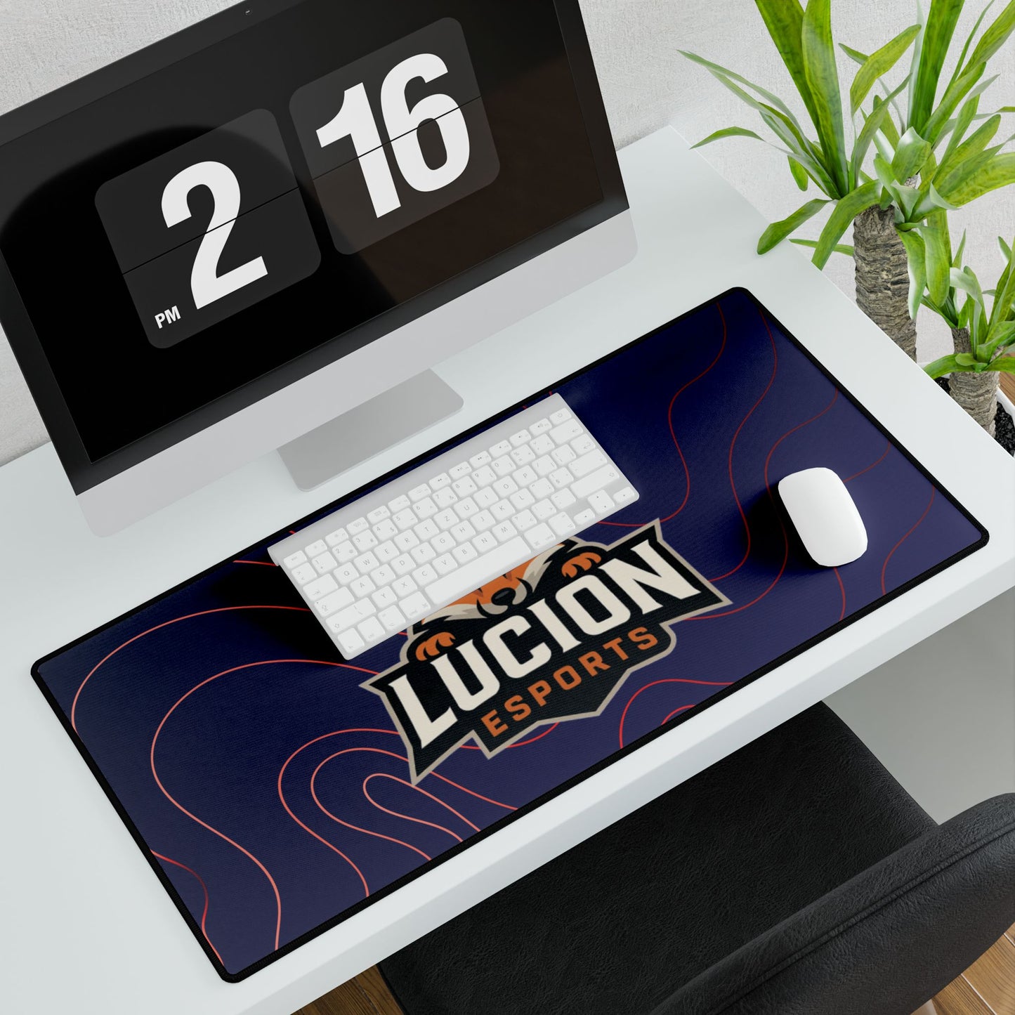 Lucion Esports Gaming Desk Mat — Mousepads for Gamers