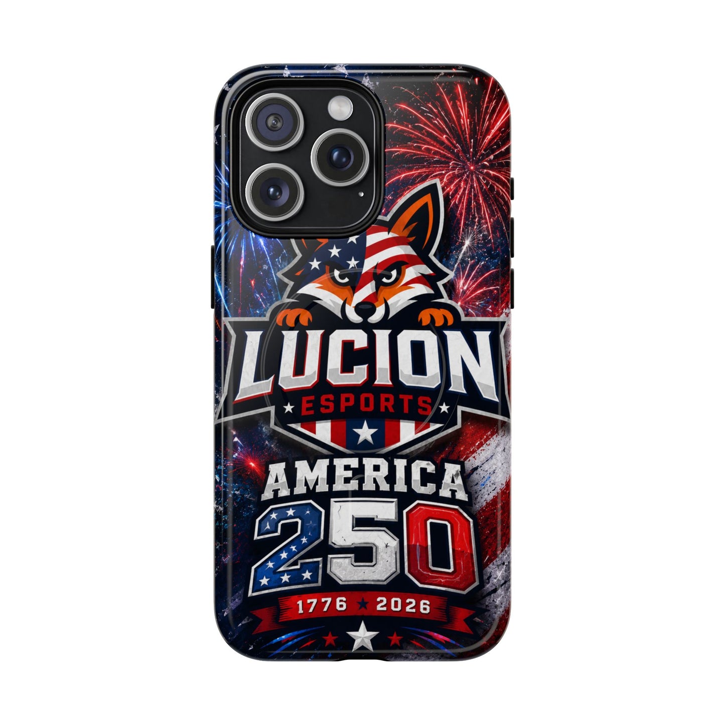 America 250 Phone Case — Lucion Esports Design (1776–2026)